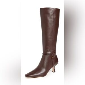 Coach Requel Boots Brown leather size US 8 New in box 398$